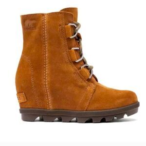 SOREL Joan of Arctic II Wedge Boot Suede Leather